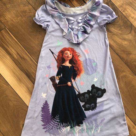 Disney Pajamas Disney Princess Merida Girl Nightgown Pajamas Poshmark
